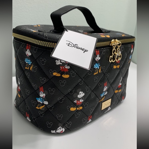 Disney Handbags - New Disney Mickey and Minnie Mouse Makeup Cosmetic Travel Bag